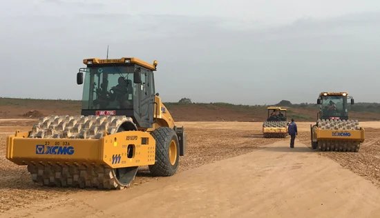 XCMG 공식 제조업체 Xs223 22ton 단일 드럼 로드 롤러